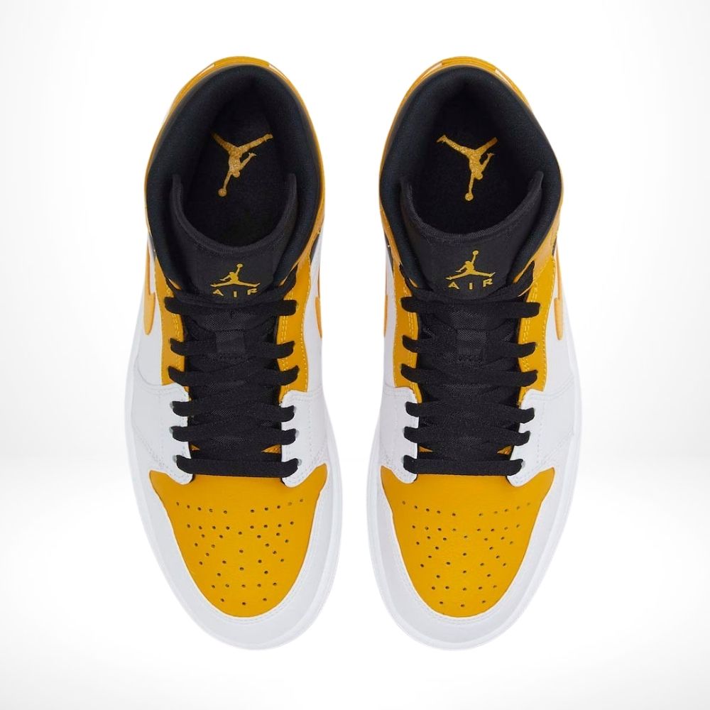 Top-down view of the Air Jordan 1