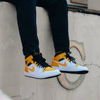 On-foot of the Air Jordan 1