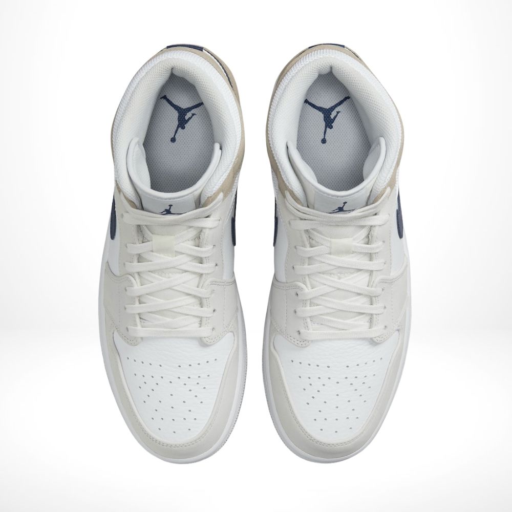 Top-down view of the Air Jordan 1