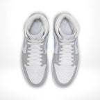 Top-down view of the Air Jordan 1