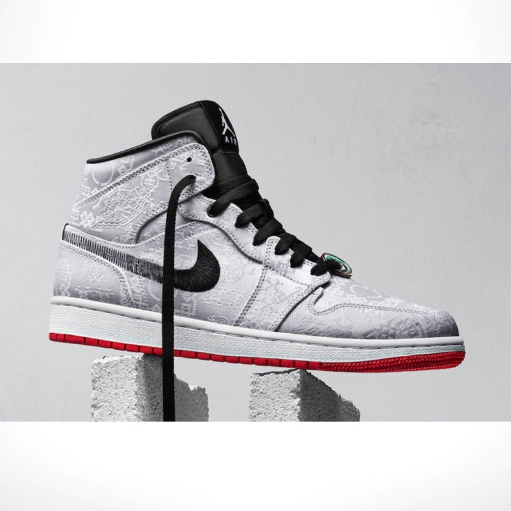 Real lifestyle image of Air Jordan 1