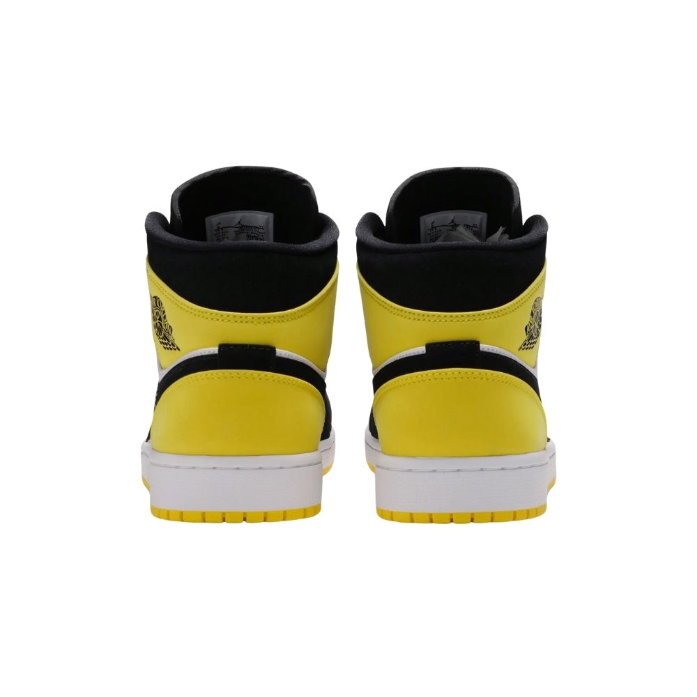 Rear view of the Air Jordan 1