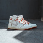 Real lifestyle image of Air Jordan 1