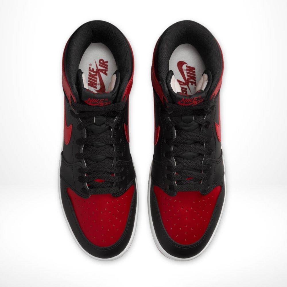 Top view of Air Jordan 1