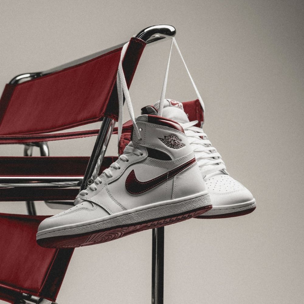 Real lifestyle image of Air Jordan 1