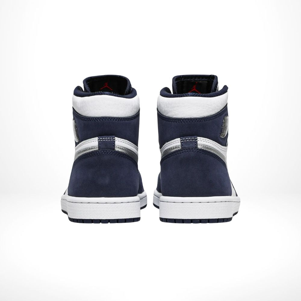 Rear view of the Air Jordan 1