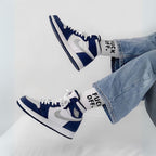 On-foot of the Air Jordan 1