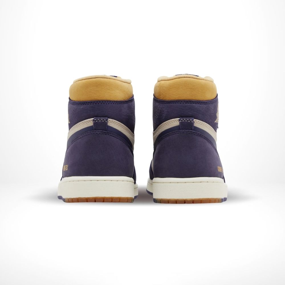 Rear view of the Air Jordan 1