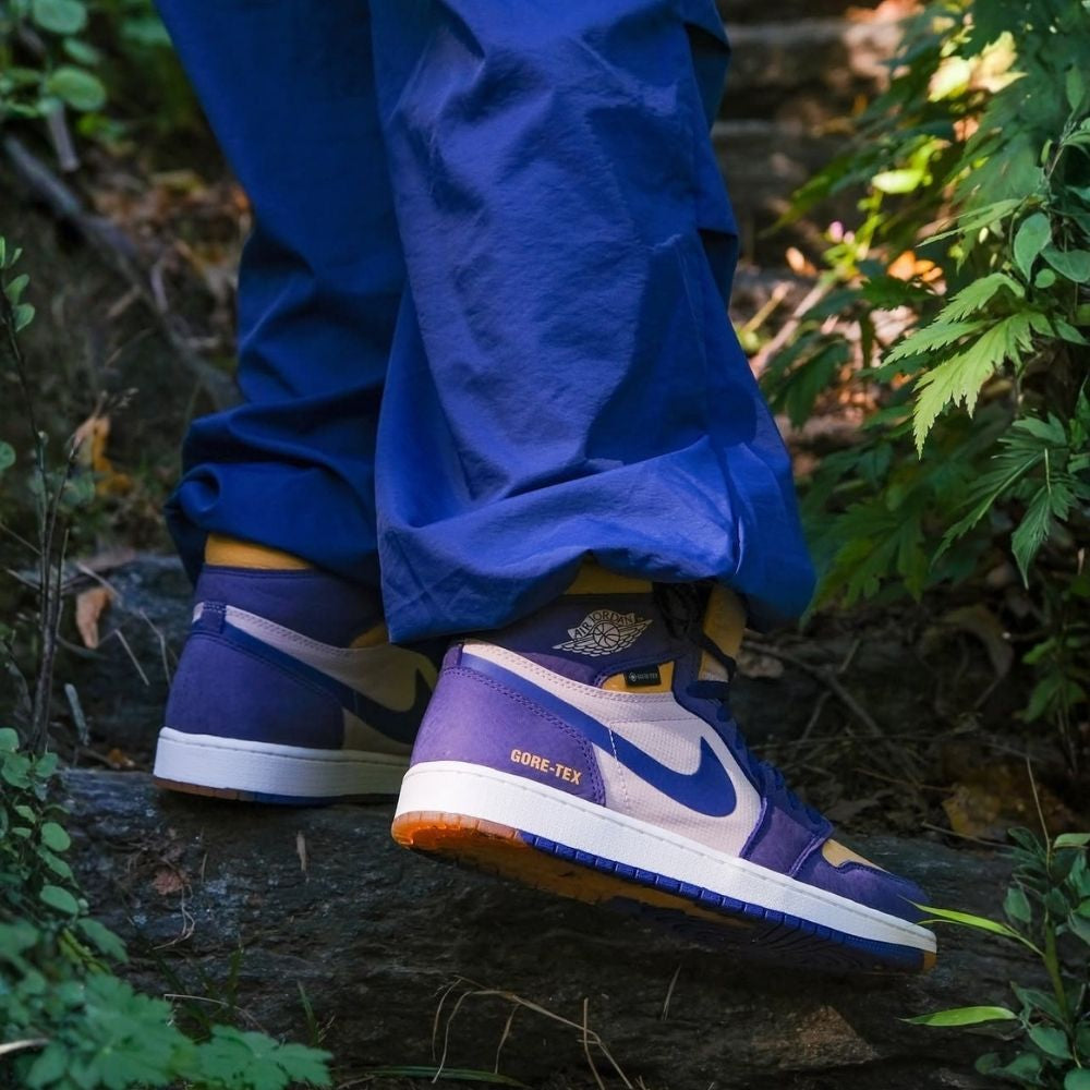 On-foot of the Air Jordan 1
