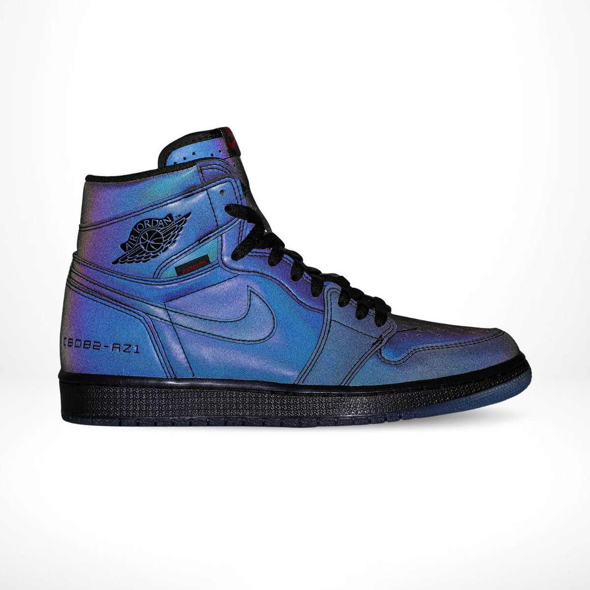 Side view of the Air Jordan 1