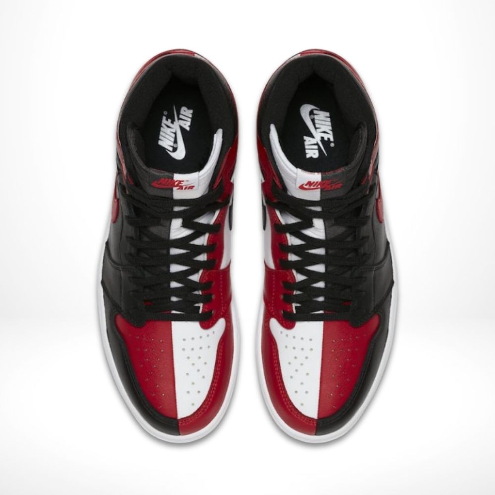 Top view of Air Jordan 1