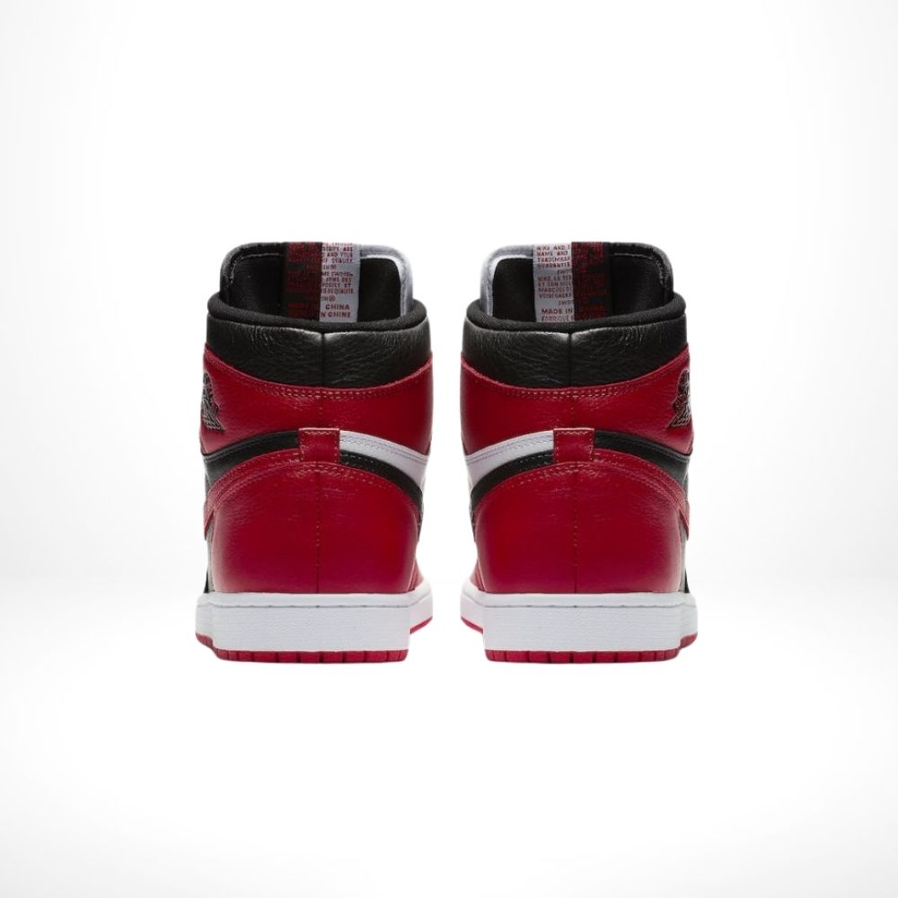 Rear view of Air Jordan 1