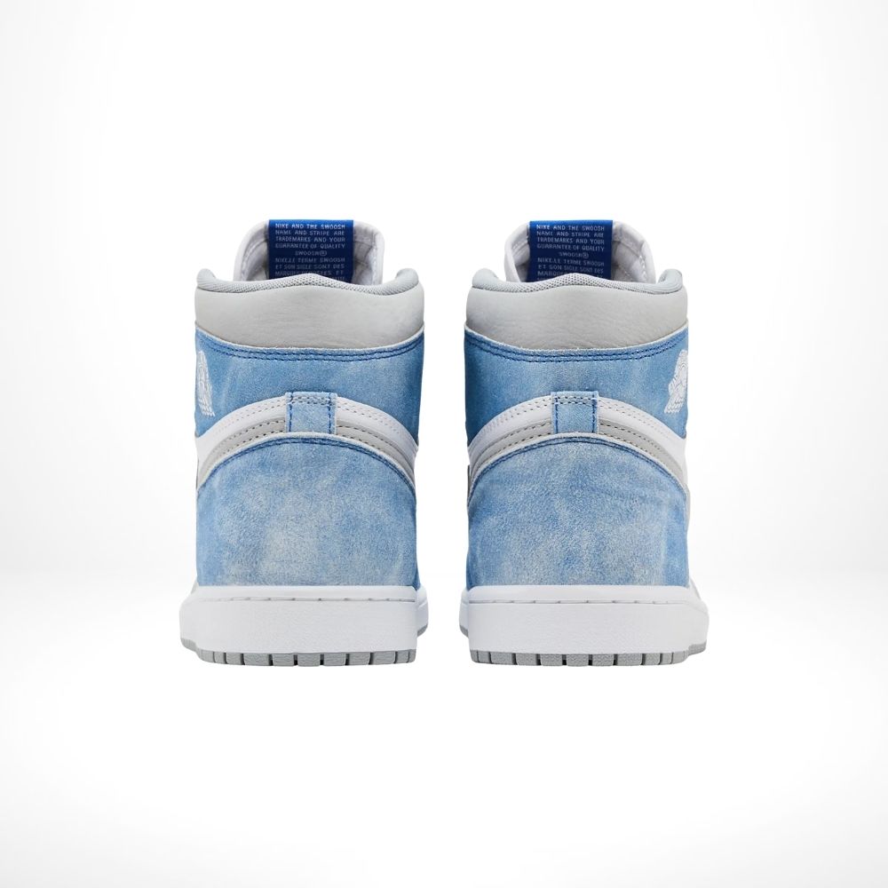 Rear view of the Air Jordan 1