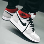 On-foot of the Air Jordan 1