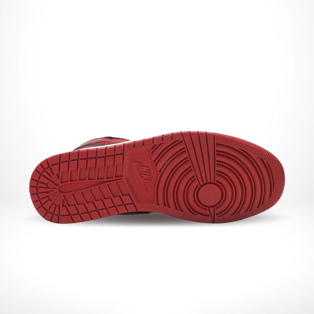 Bottom view of the Air Jordan 1