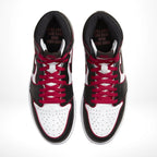 Top-down view of the Air Jordan 1
