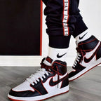 On-foot of the Air Jordan 1
