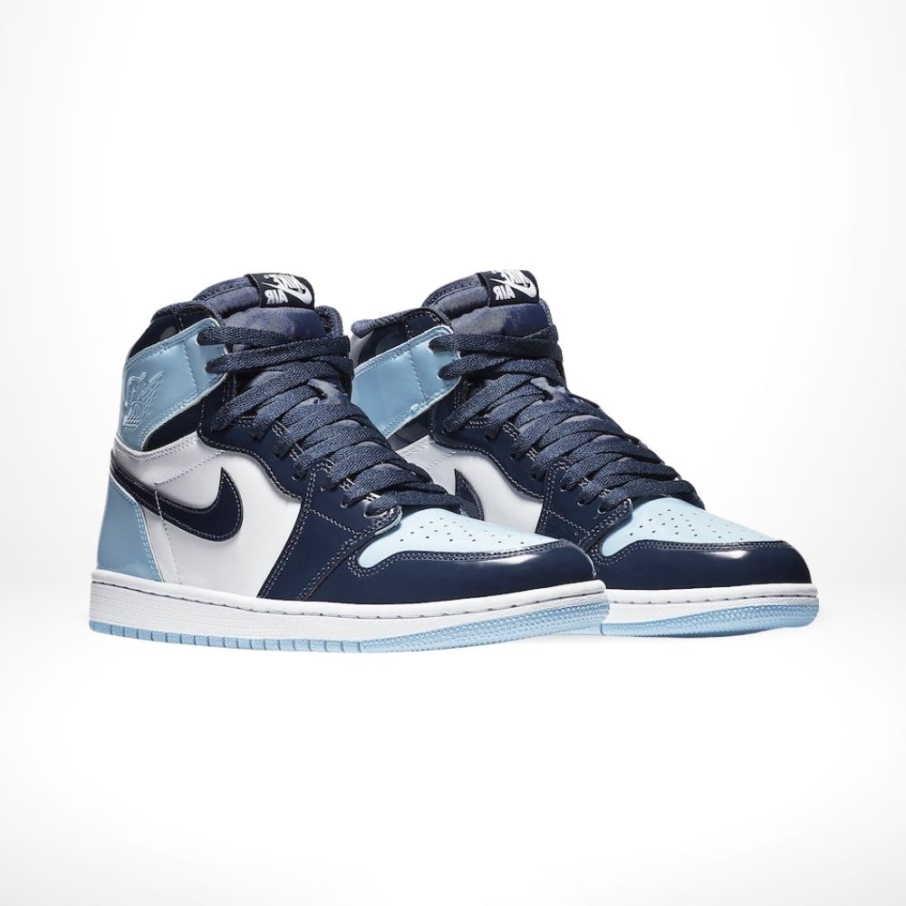 Angle view of Air Jordan 1