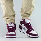 Real lifestyle image of Air Jordan 1