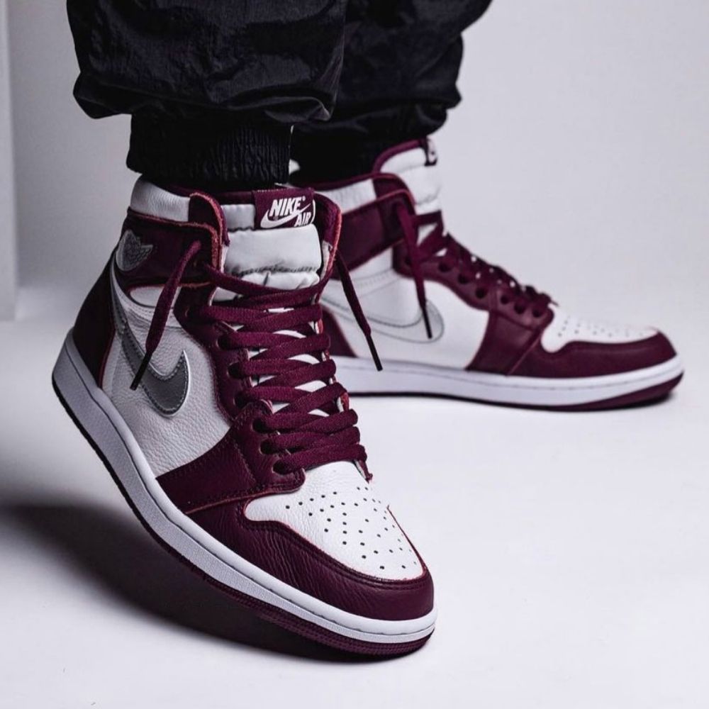 Real lifestyle image of Air Jordan 1