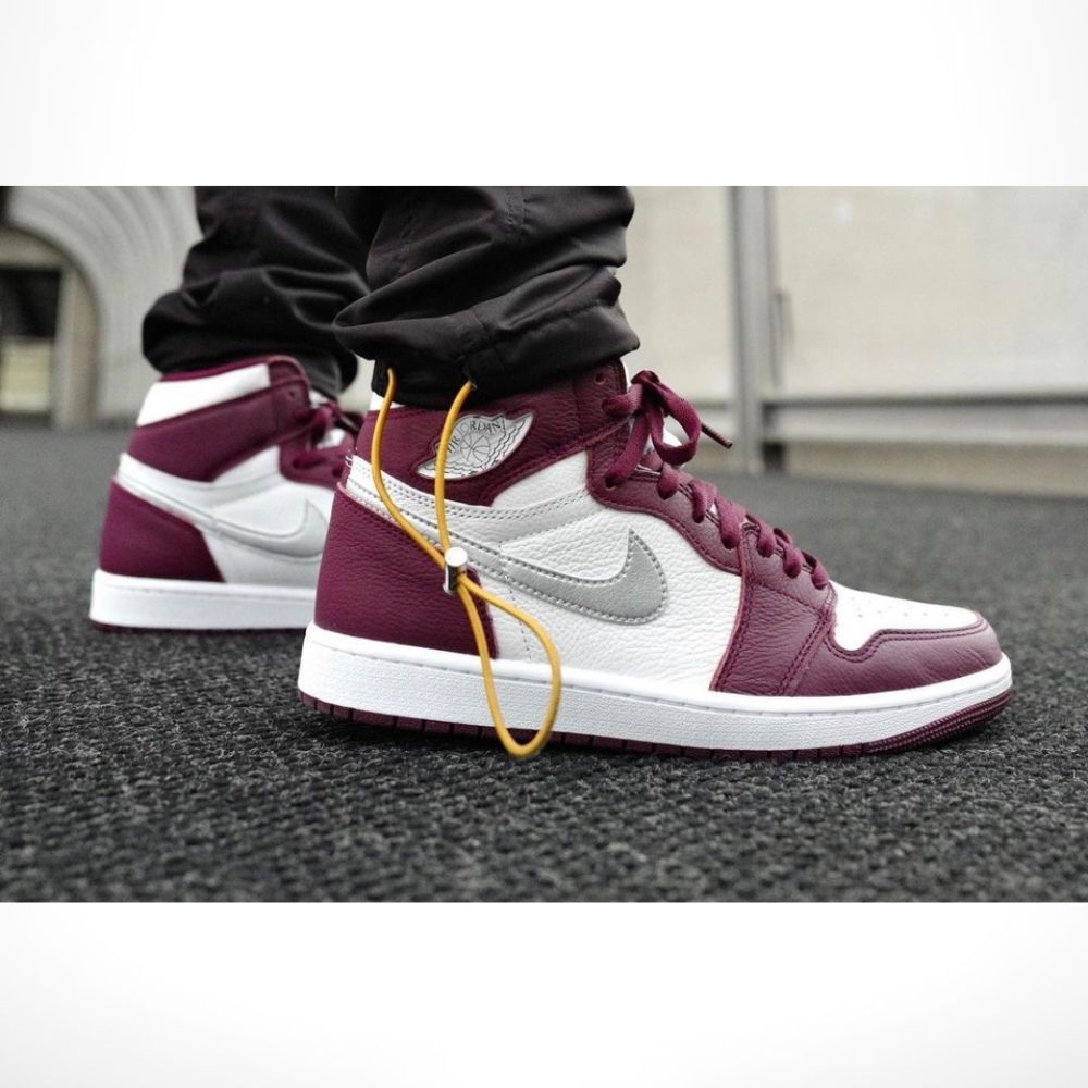 Real lifestyle image of Air Jordan 1