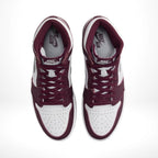 Top-down view of the Air Jordan 1