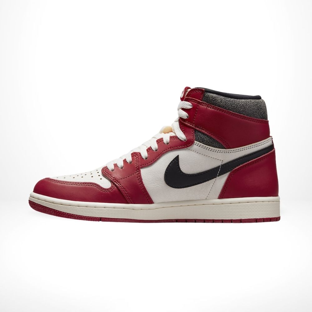 Side profile of Air Jordan 1