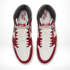 Top view of Air Jordan 1