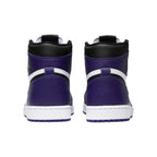 Rear view of the Air Jordan 1