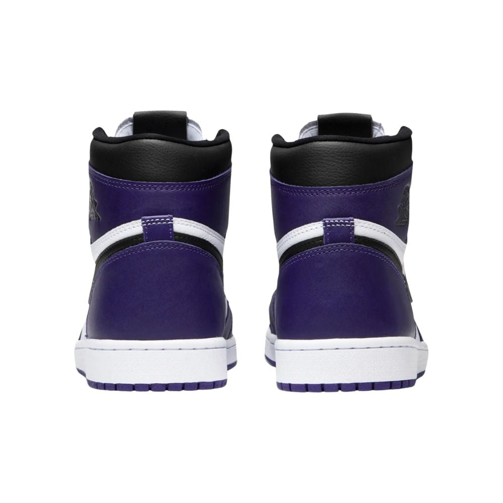 Rear view of the Air Jordan 1