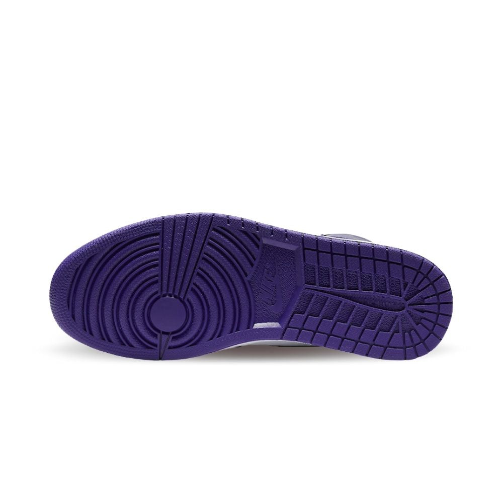 Bottom view of the Air Jordan 1