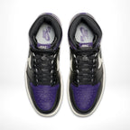 Top view of Air Jordan 1