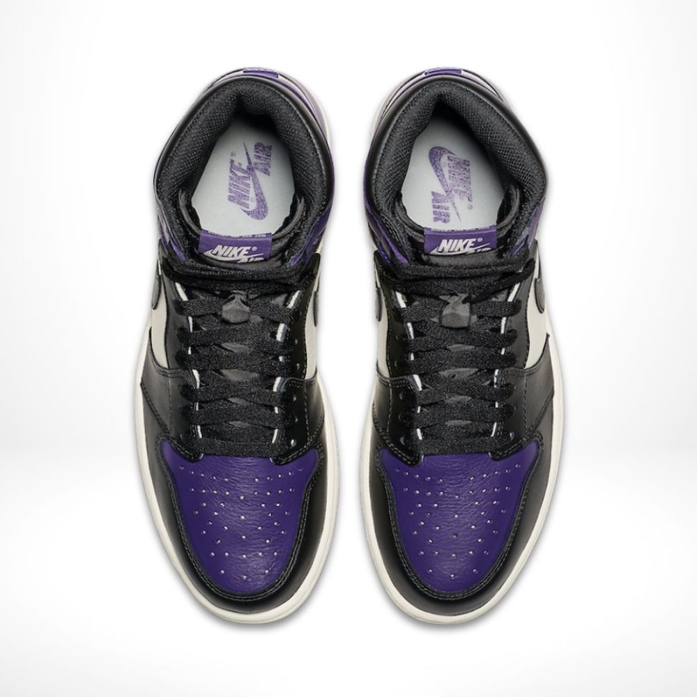 Top view of Air Jordan 1