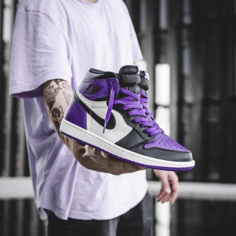 Real lifestyle image of Air Jordan 1