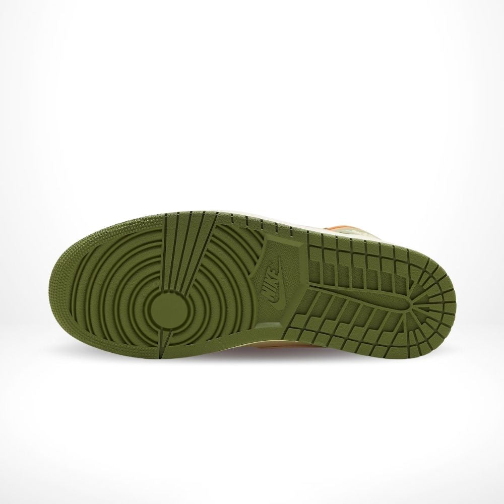 Bottom view of the Air Jordan 1