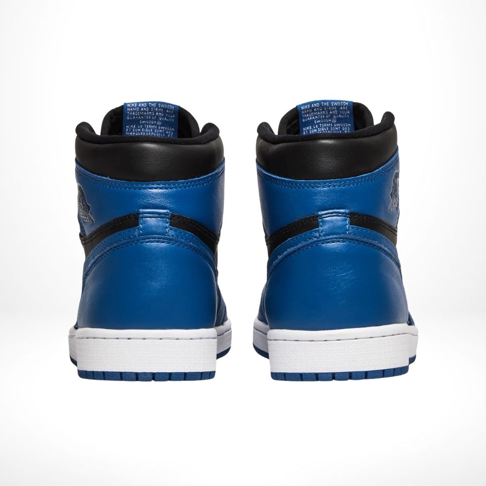 Rear view of the Air Jordan 1