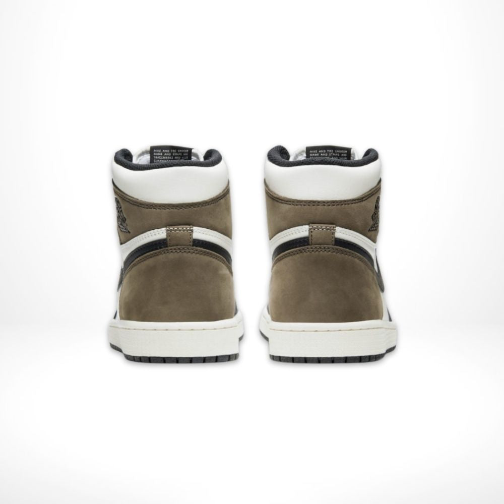 Rear view of Air Jordan 1