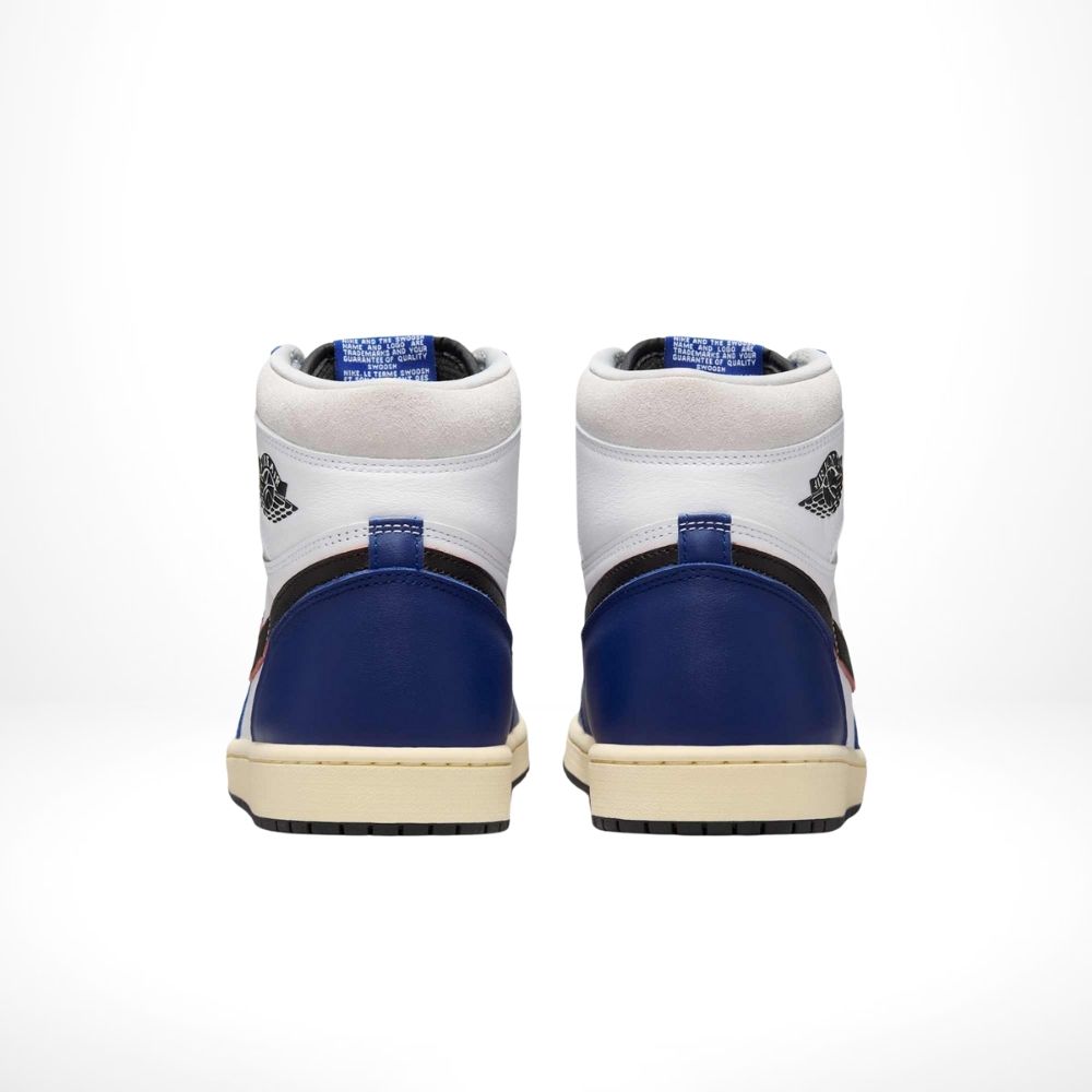 Rear view of the Air Jordan 1
