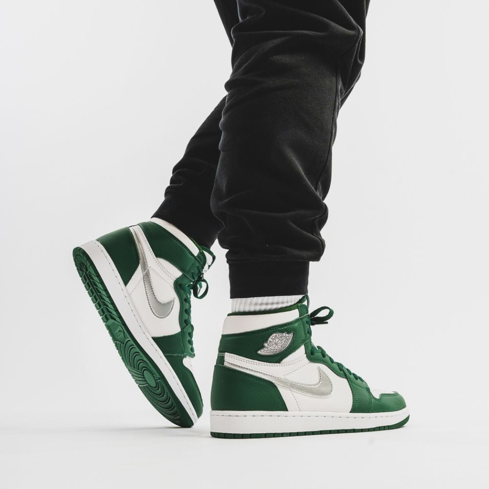 On-foot of the Air Jordan 1
