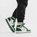 On-foot of the Air Jordan 1