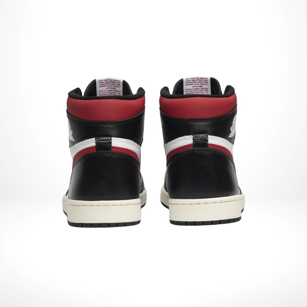 Rear view of the Air Jordan 1
