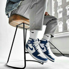 Real lifestyle image of Air Jordan 1