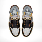 Top-down view of the Air Jordan 1