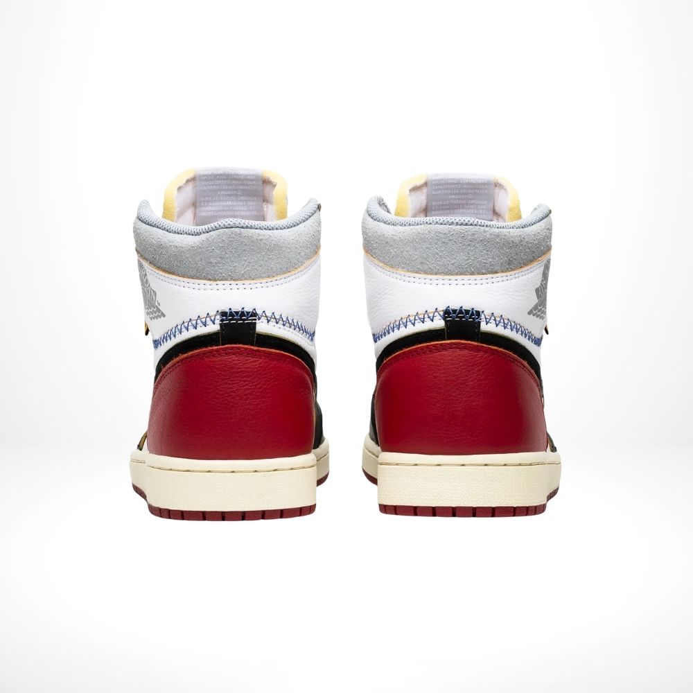 Rear view of the Air Jordan 1