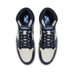 Top-down view of the Air Jordan 1