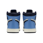 Rear view of the Air Jordan 1