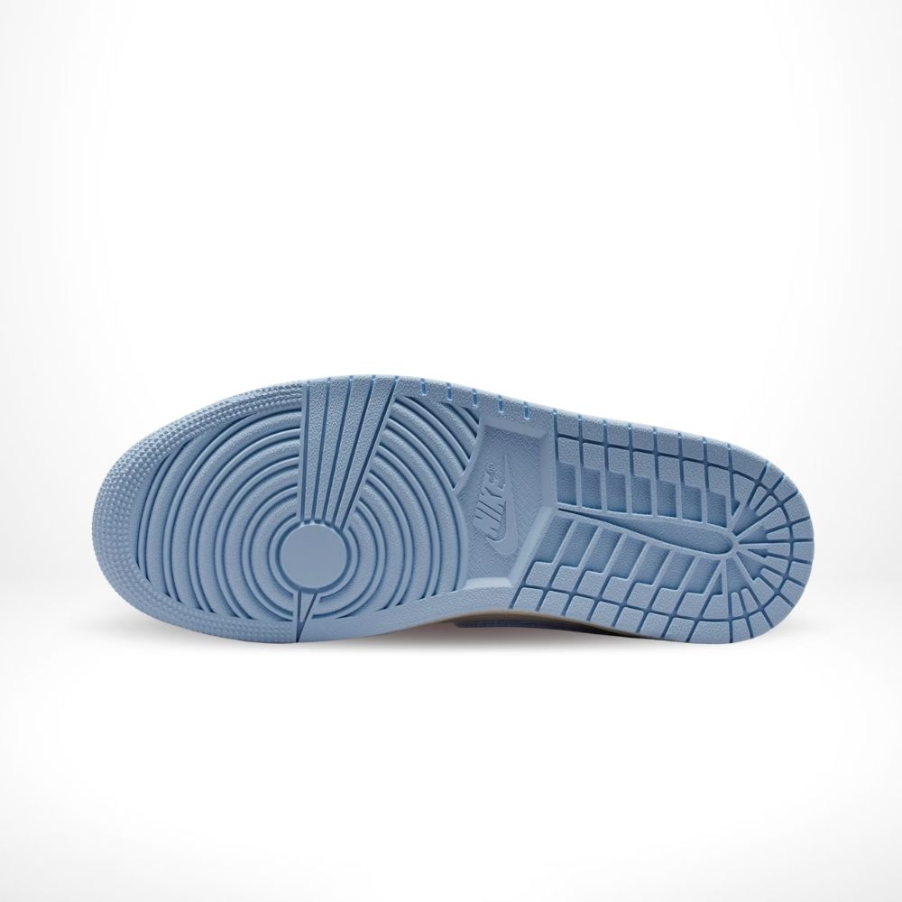 Bottom view of the Air Jordan 1