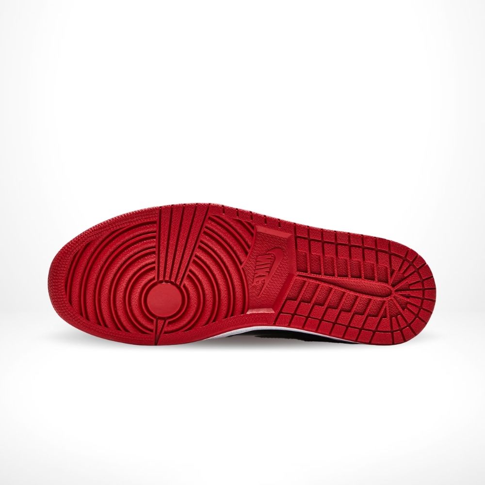 Bottom view of the Air Jordan 1