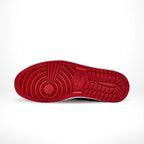 Bottom view of the Air Jordan 1