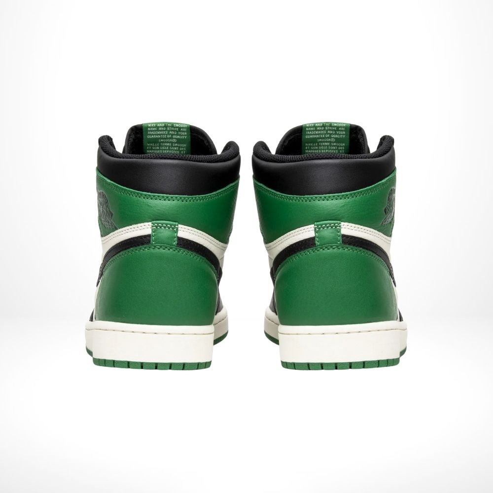 Rear view of the Air Jordan 1